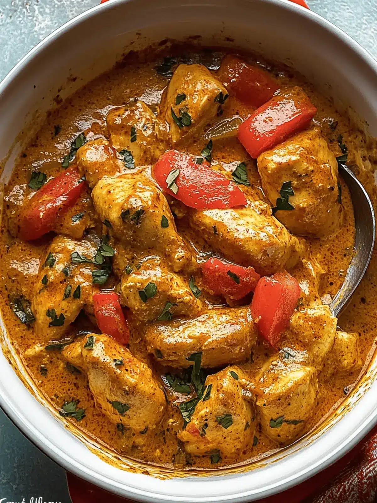 One Pot Paprika Chicken