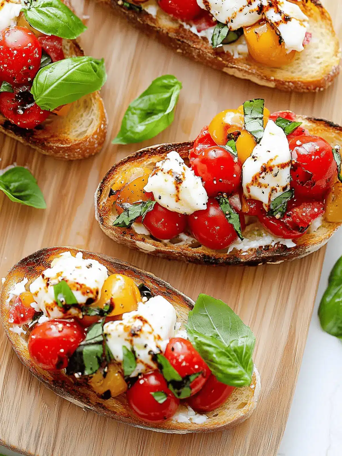 Burrata Bruschetta