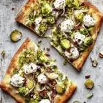 russels Sprouts and Ricotta Flatbread Pizza