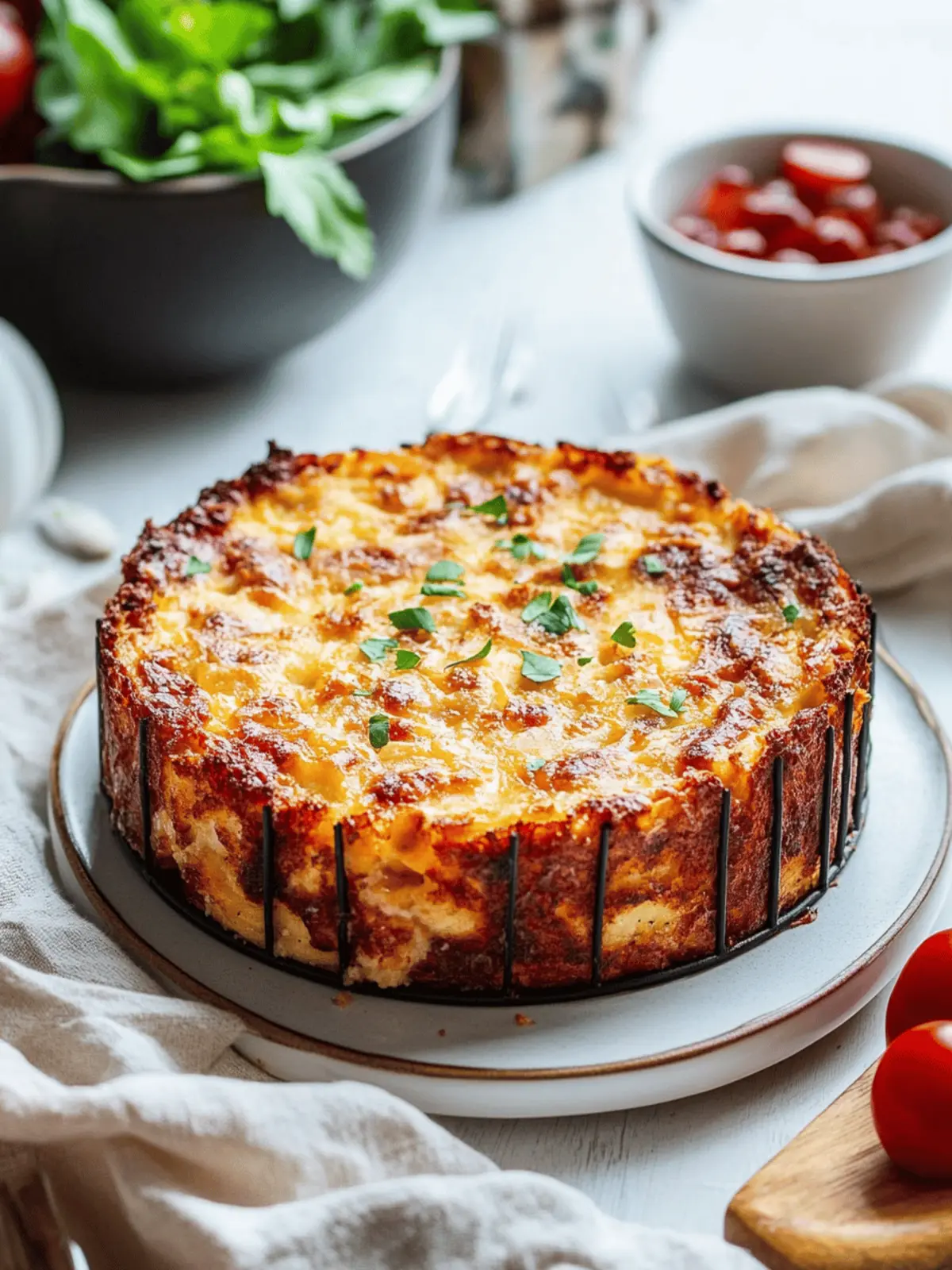 Savoury Baked French Toast