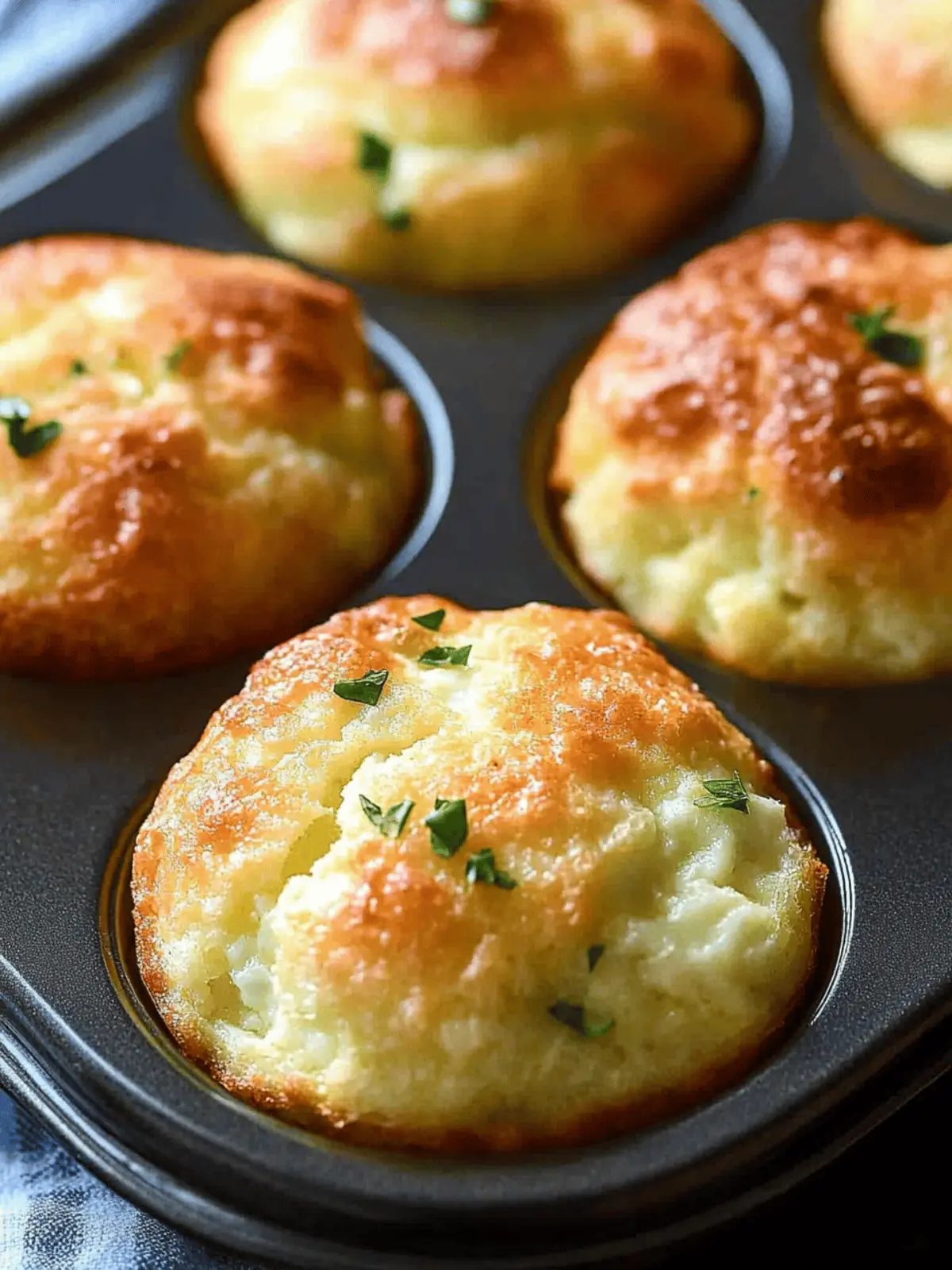 Fluffy Cottage Cheese Egg Muffins