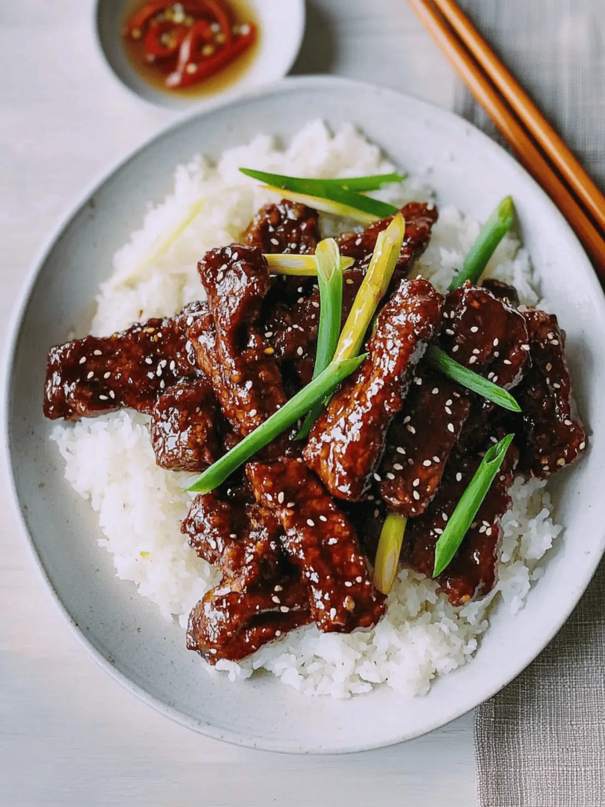 Mongolian Beef