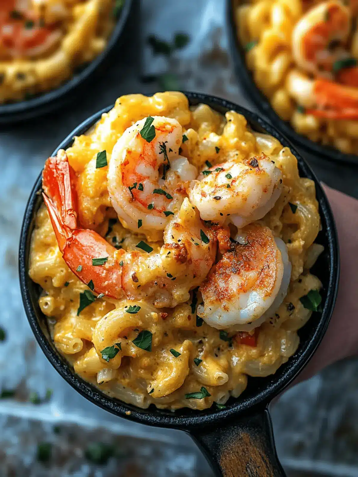 Seafood Mac and Cheese