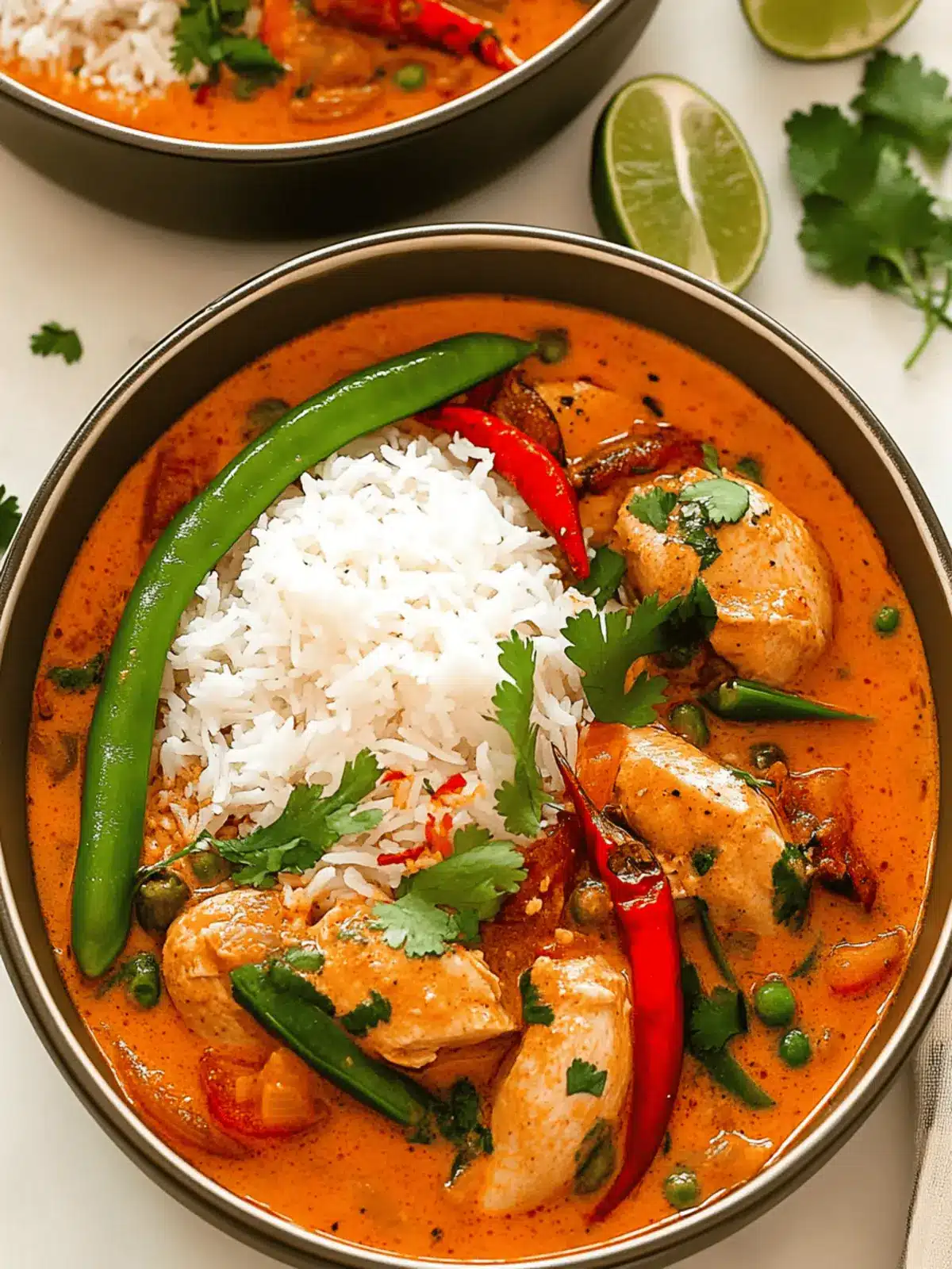 Thai Red Curry with Chicken | Moribyan