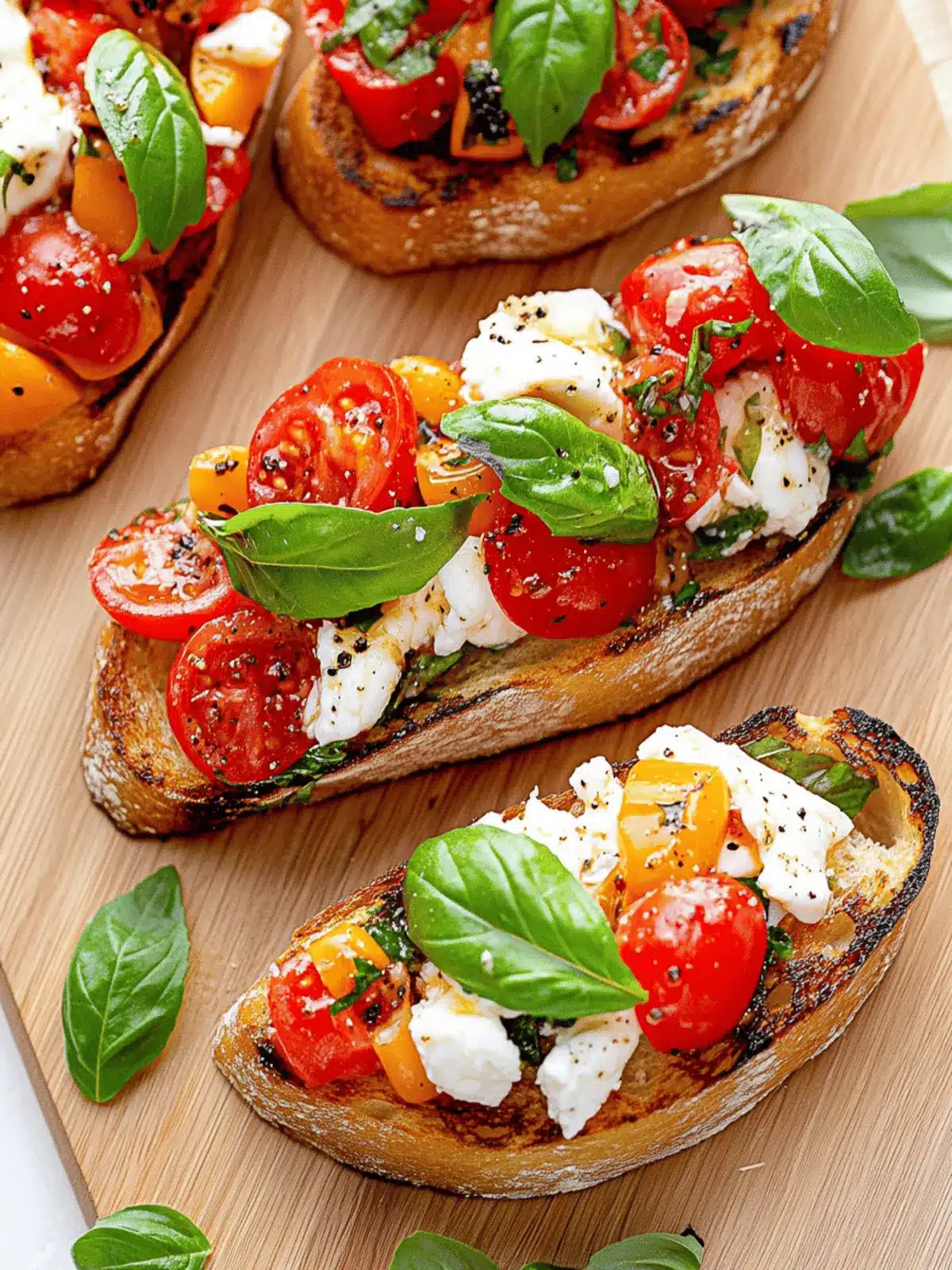 Burrata Bruschetta