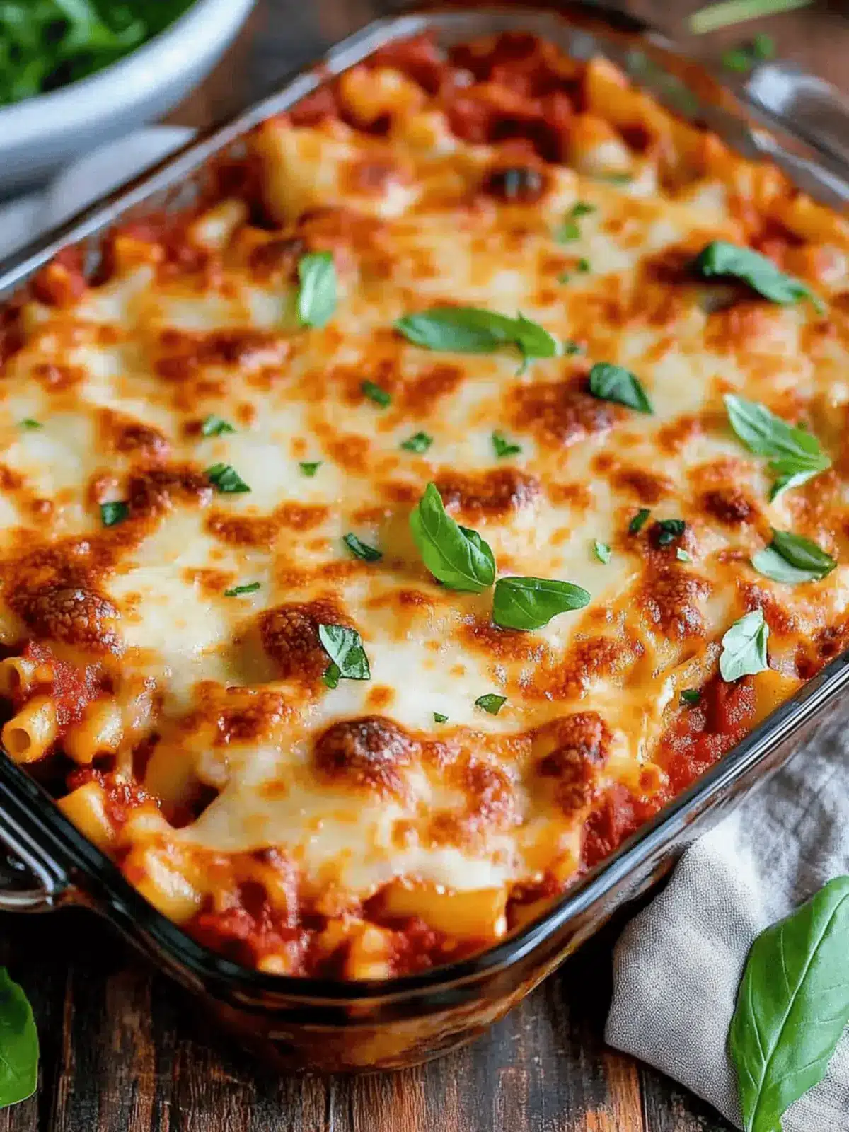Best Baked Ziti with Cottage Cheese (Postpartum Ziti)