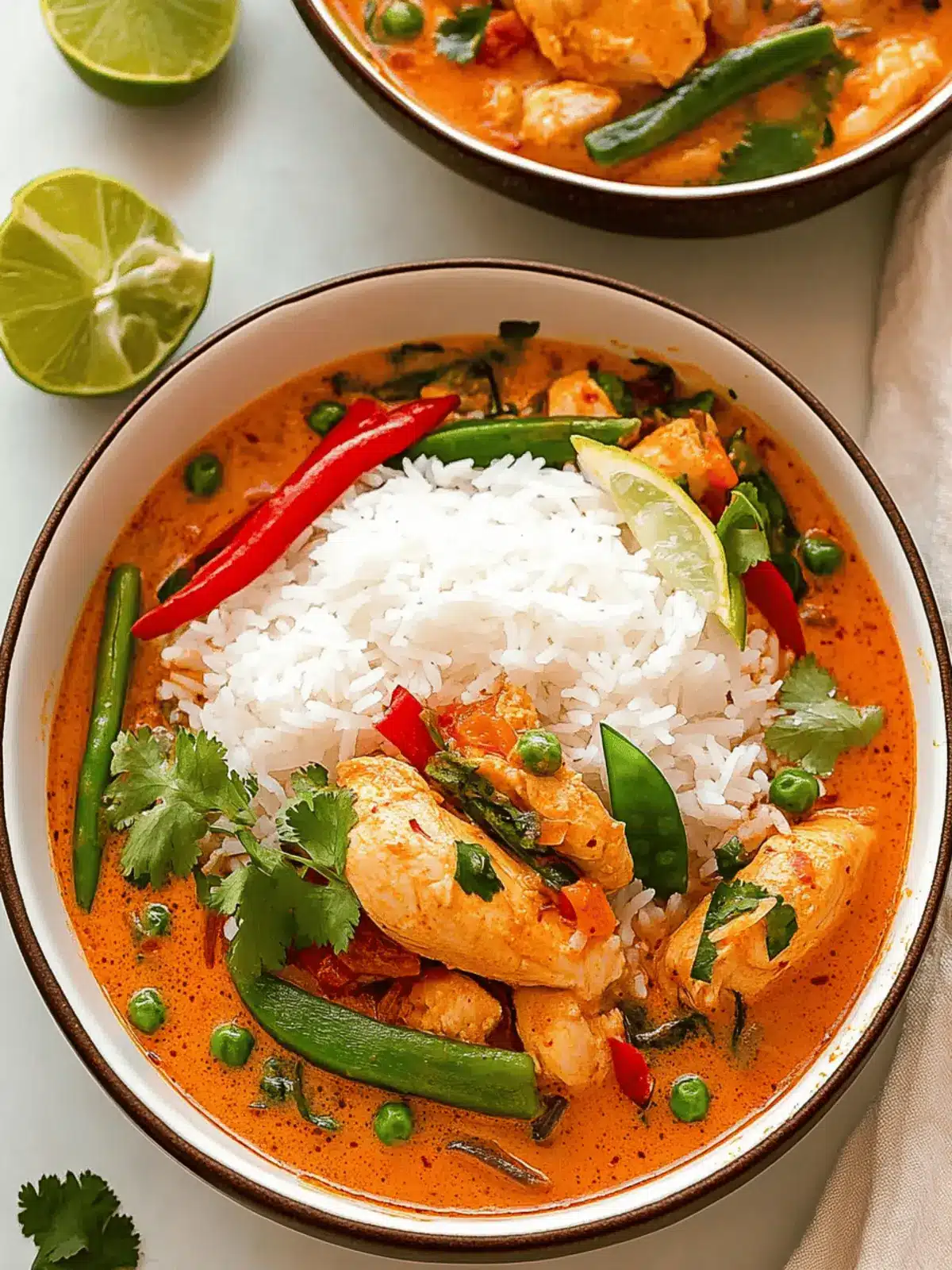 Thai Red Curry with Chicken | Moribyan