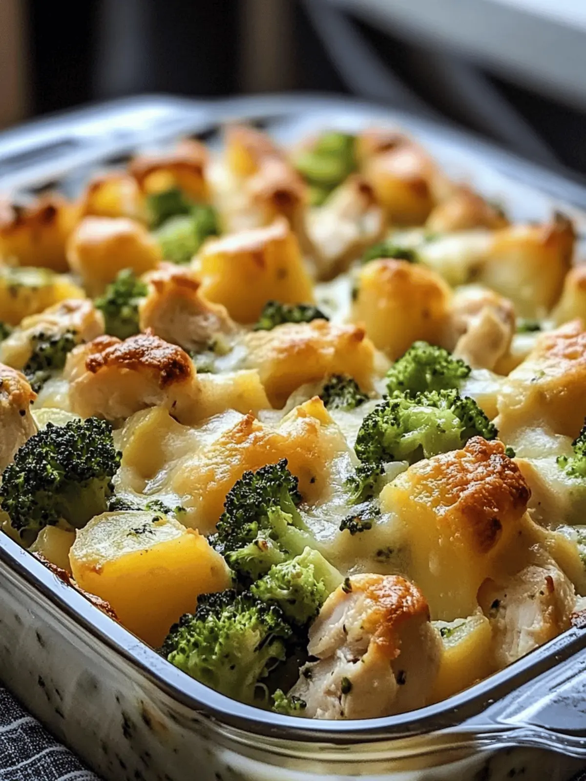 Baked Potato Chicken and Broccoli Casserole