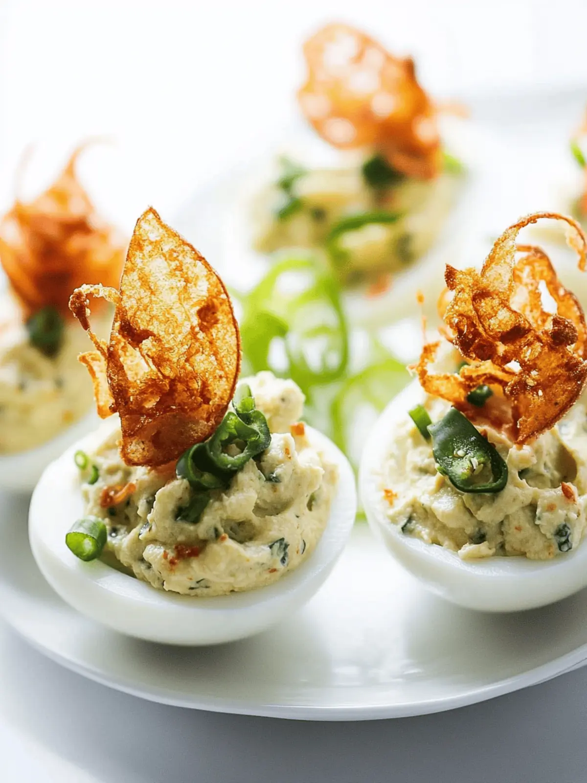 Jalapeño Popper Deviled Eggs
