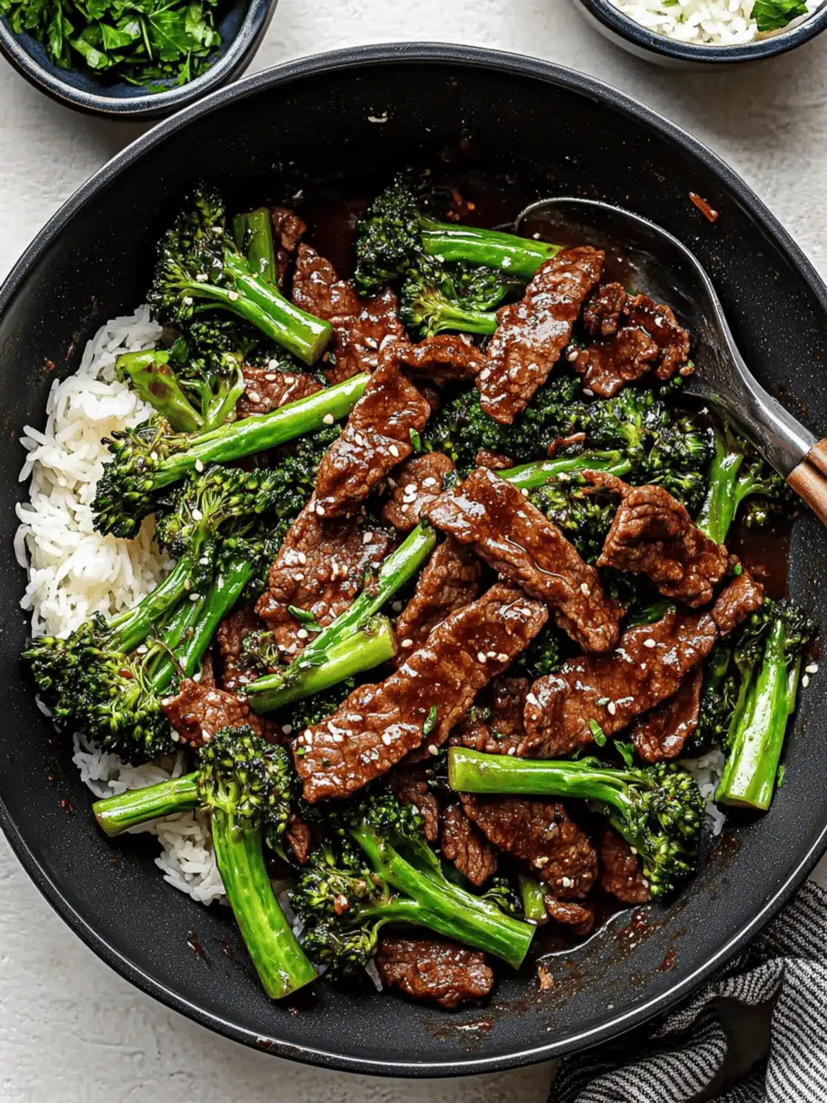 Beef And Broccolini Stir Fry