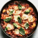 Speedy Skillet Ravioli Lasagna
