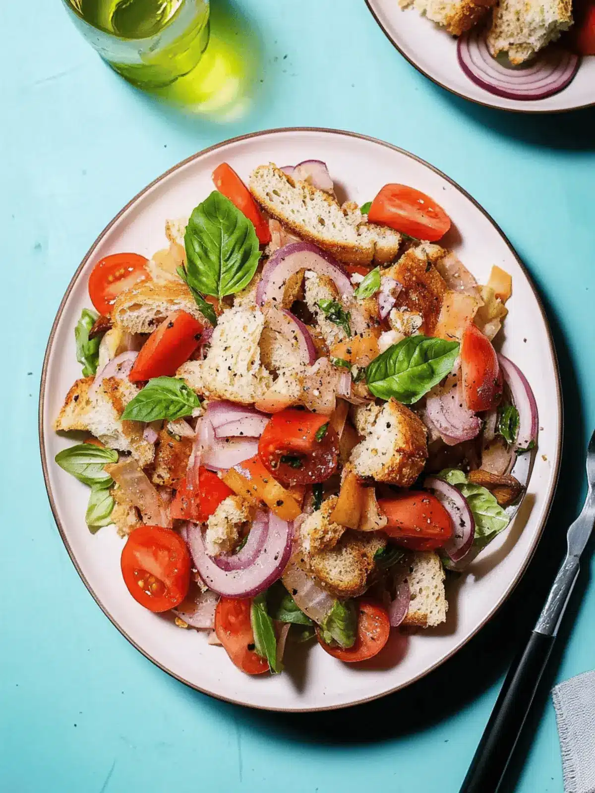 Panzanella Toscana (Italian Bread Salad)