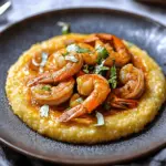 Red Chile Spiced Shrimp and Grits
