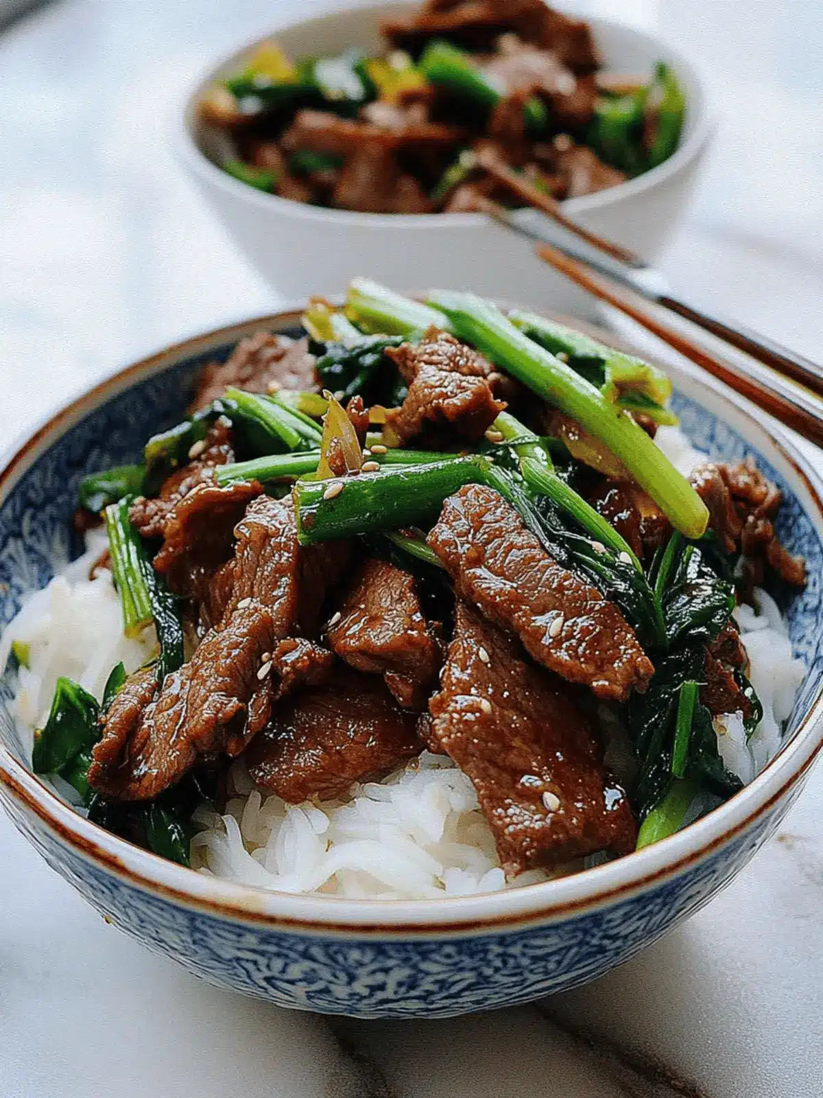 Scallion Beef Stir-fry