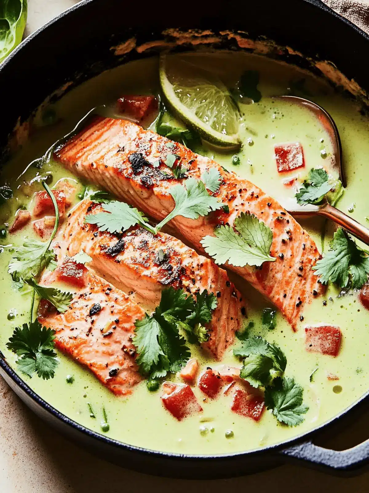 Green Curry Salmon