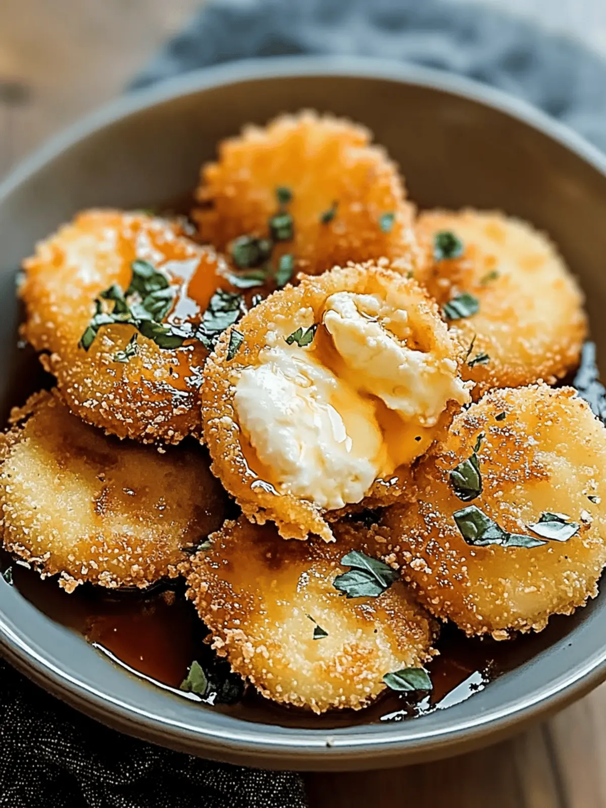 Blackstone Fried Mozzarella