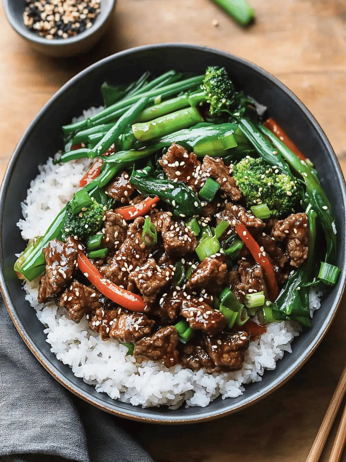 Beef Teriyaki Rice Bowl