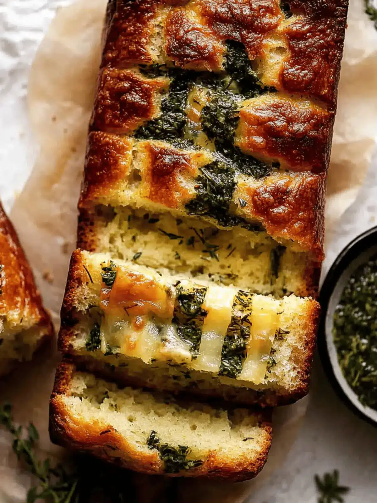 Cheese, Herb & Garlic Quick Bread That's Ready in 50 Minutes 4 Cheese, Herb & Garlic Quick Bread