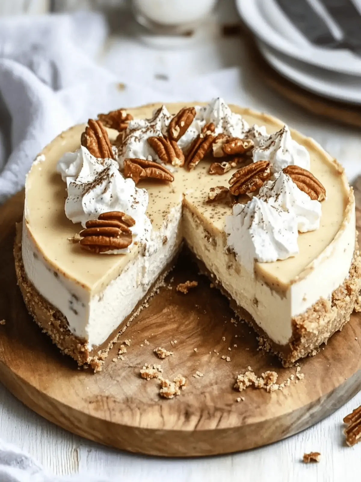 Vanilla Bean Brown Butter Cheesecake