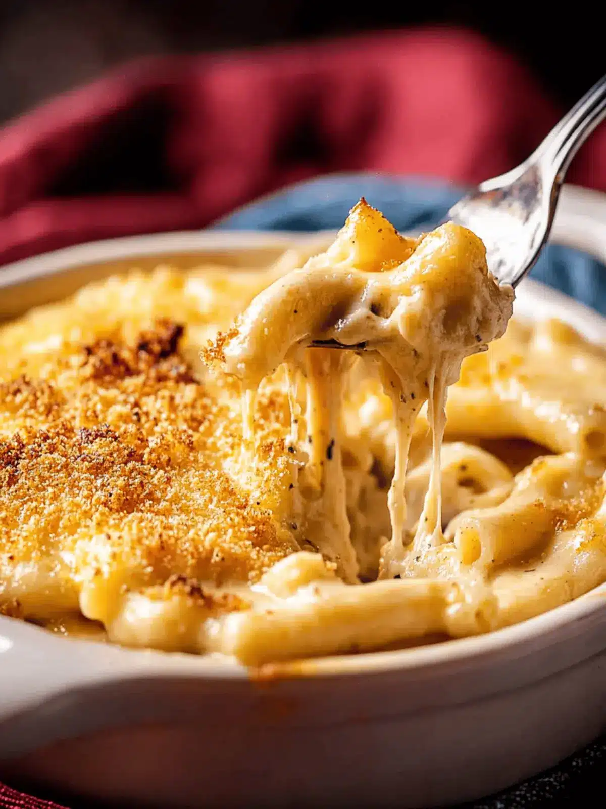 Roasted Poblano and Smoked Gouda Mac and Cheese