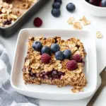 Vegan Baked Oatmeal