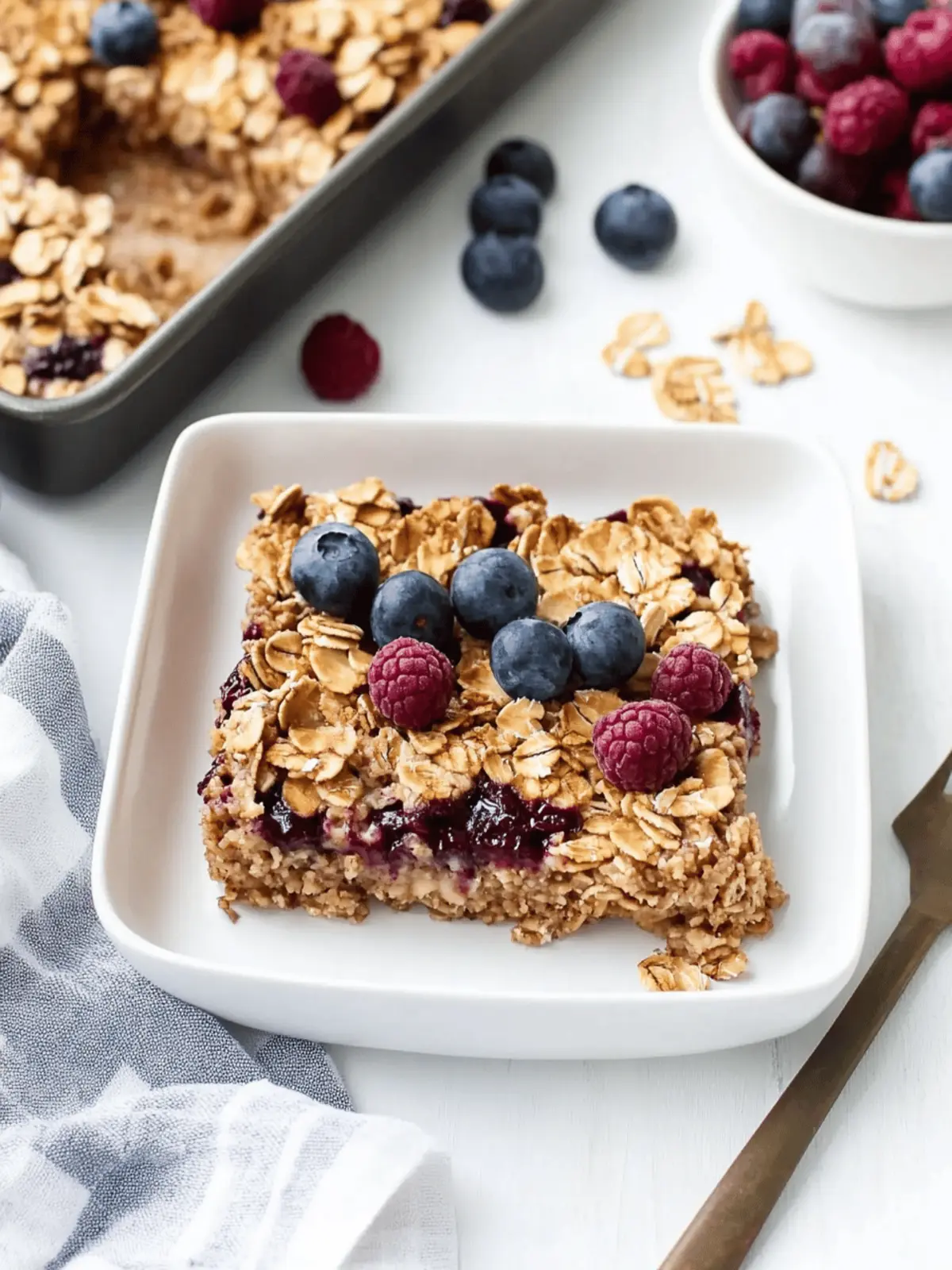 Vegan Baked Oatmeal