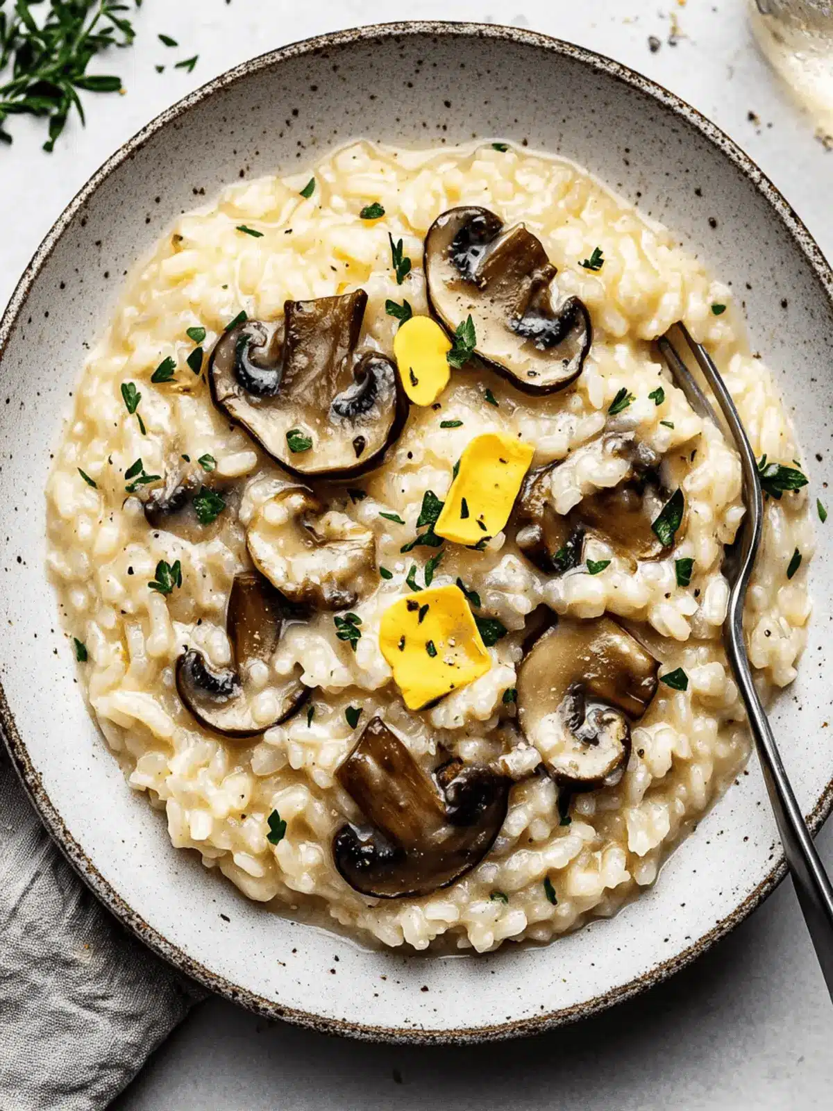 Mushroom Risotto