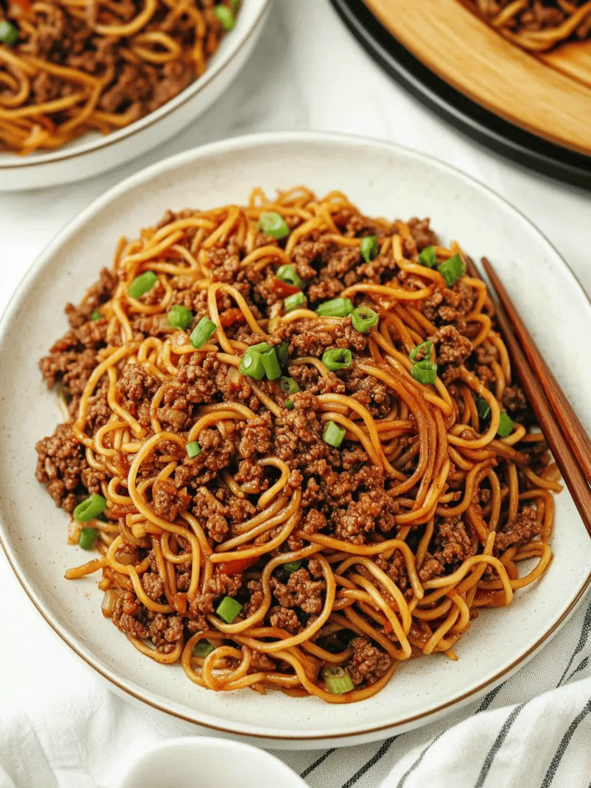 Ground Beef Noodles