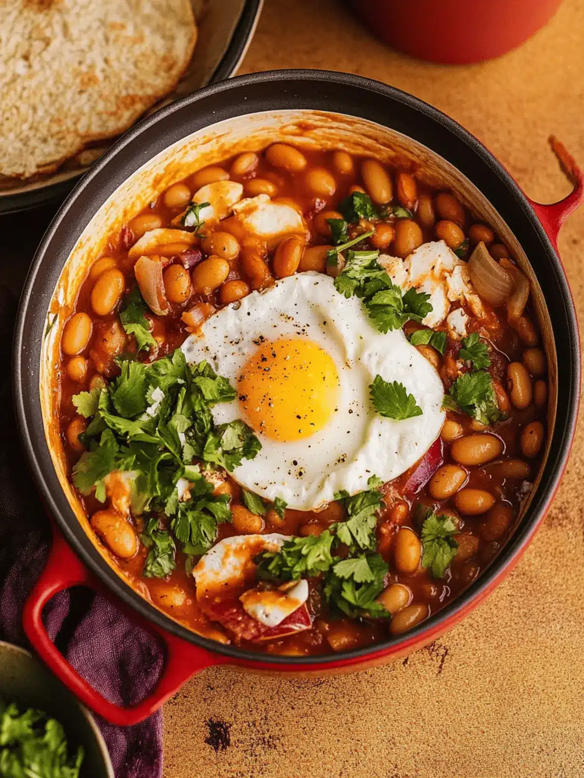 Breakfast Beans and Eggs