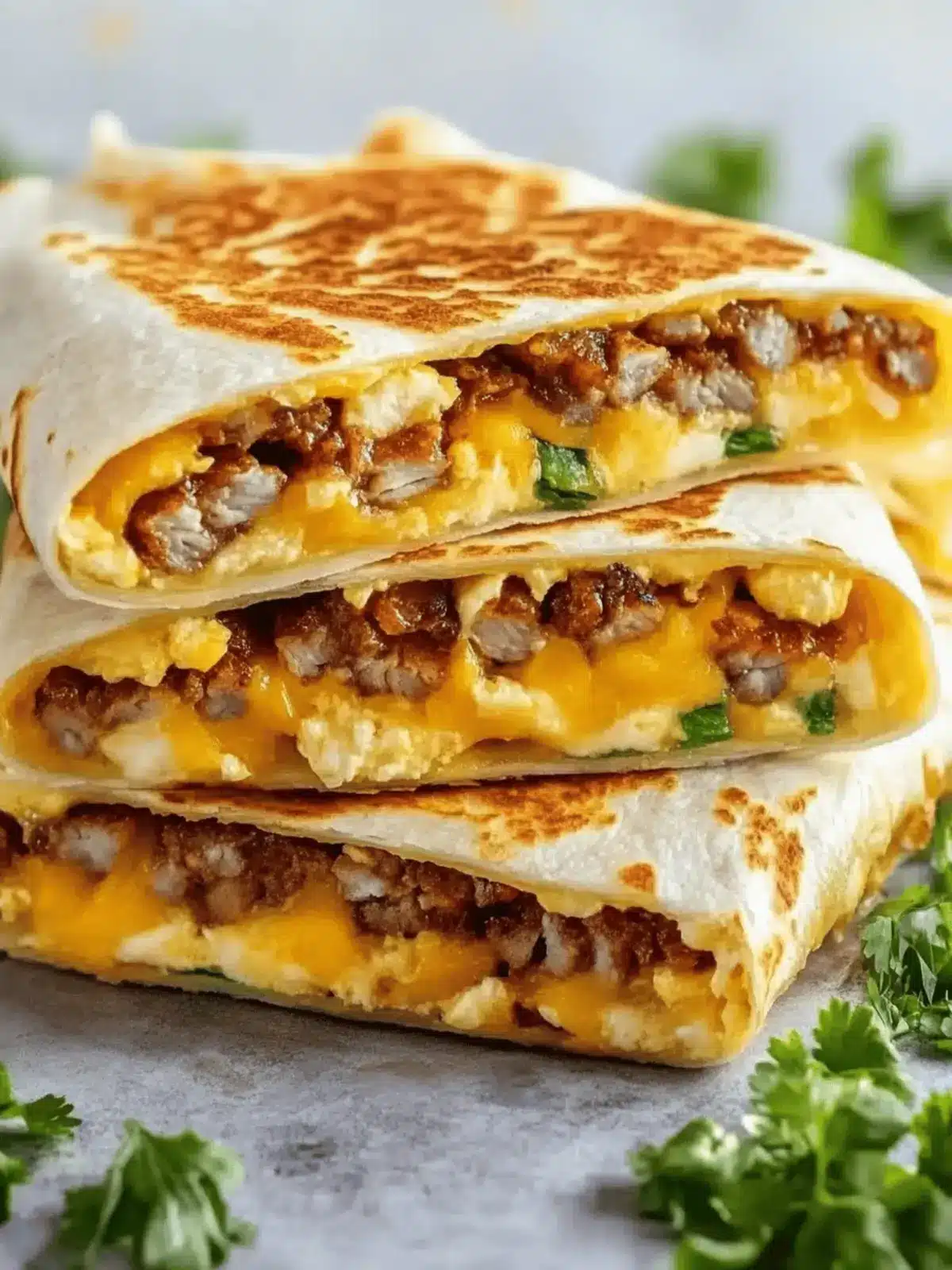 Ultimate Breakfast Crunchwrap