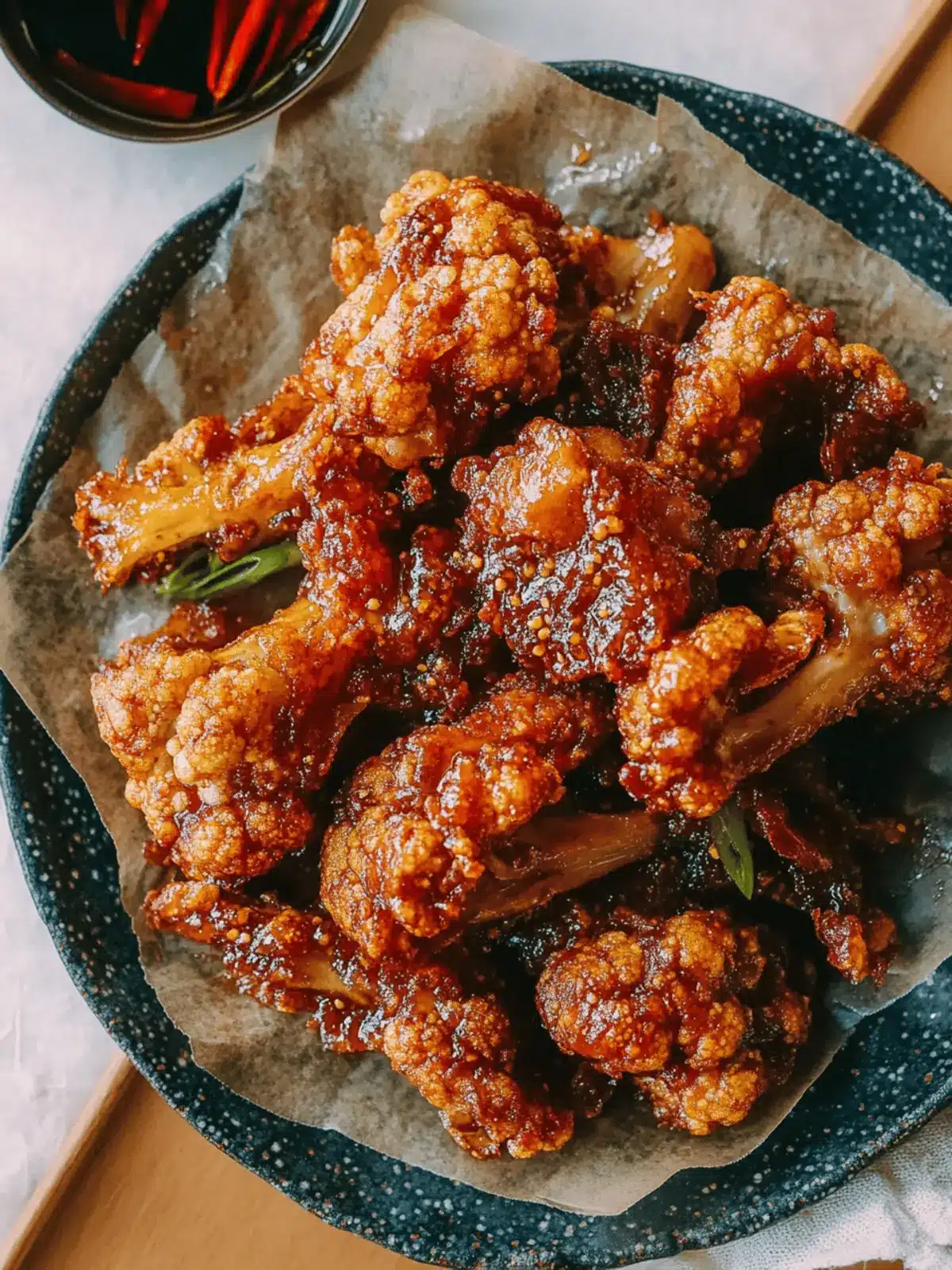 Korean Fried Cauliflower