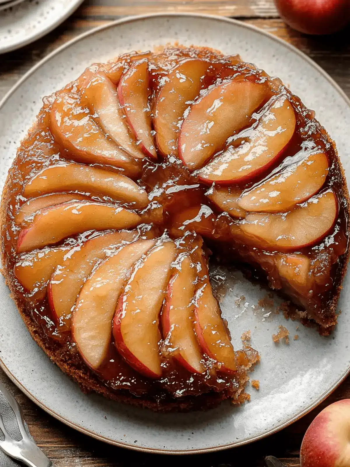 Apple Upside Down Cake