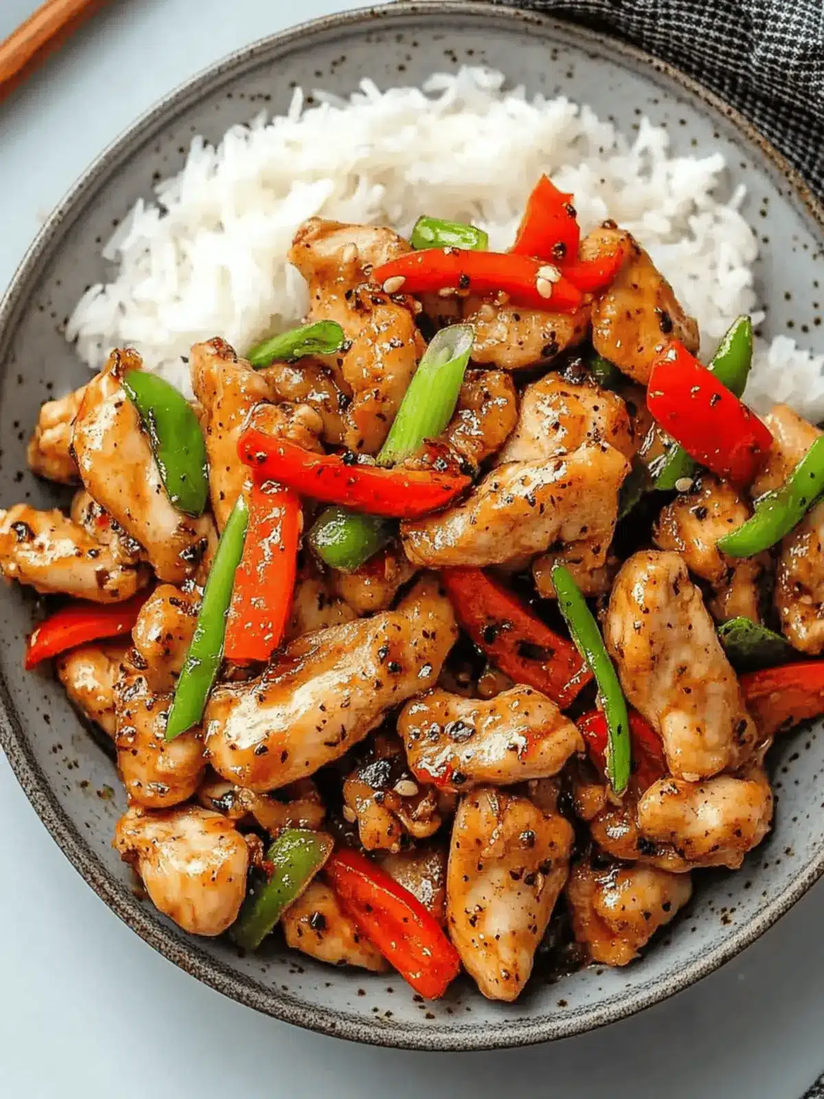 Black Pepper Chicken