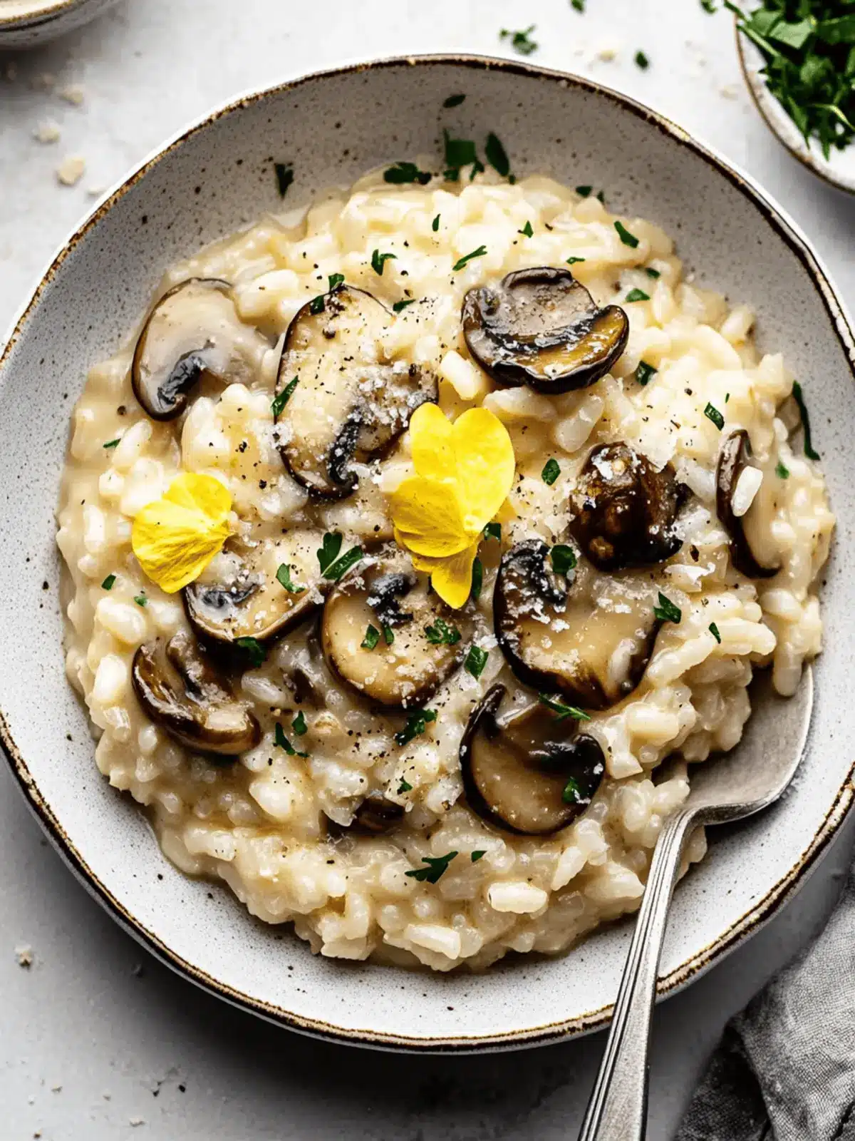 Mushroom Risotto