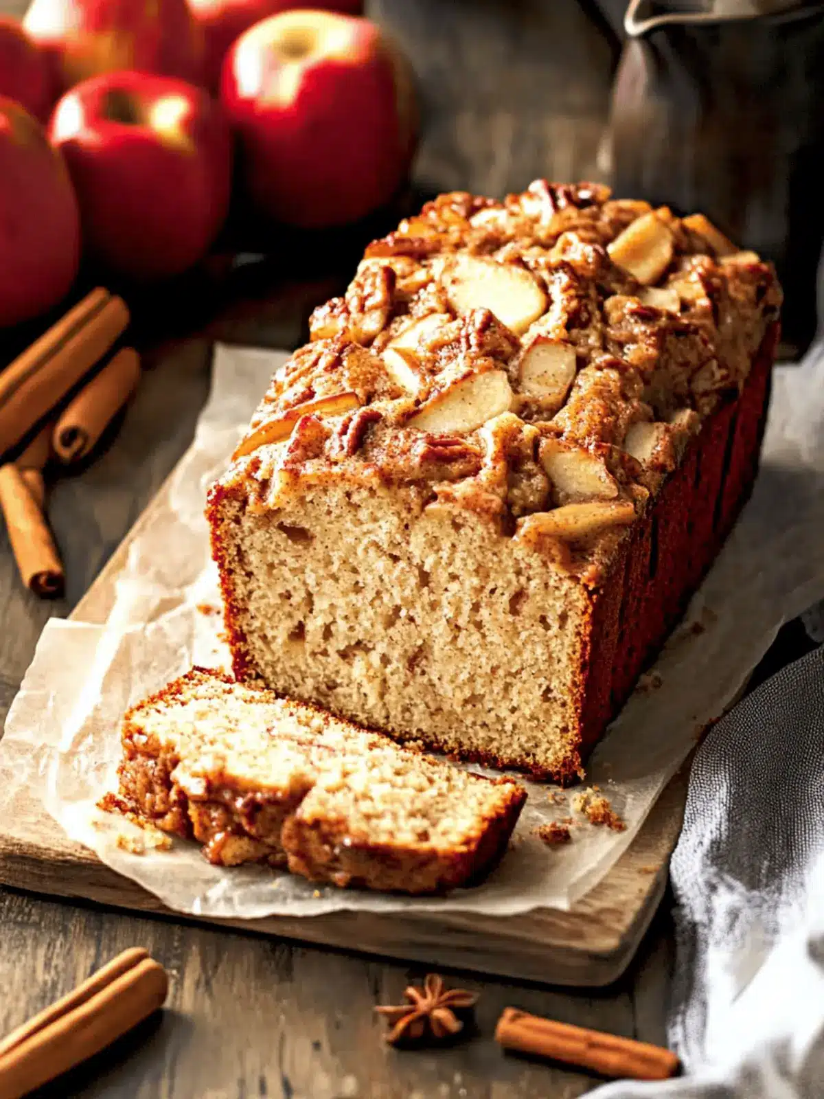Cinnamon Apple Bread