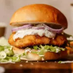 Crispy Cod Sandwich with Homemade Tartar Sauce