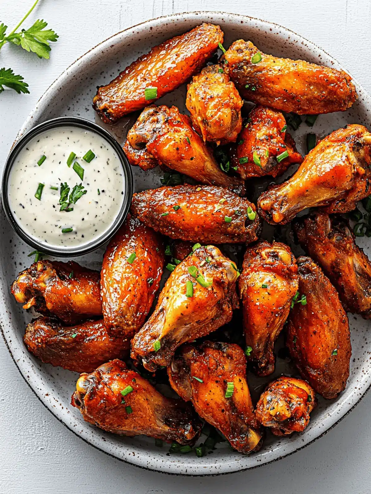 Crispy Baked Chicken Wings