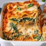 Ultimate Spinach Lasagna (3 Cheeses)