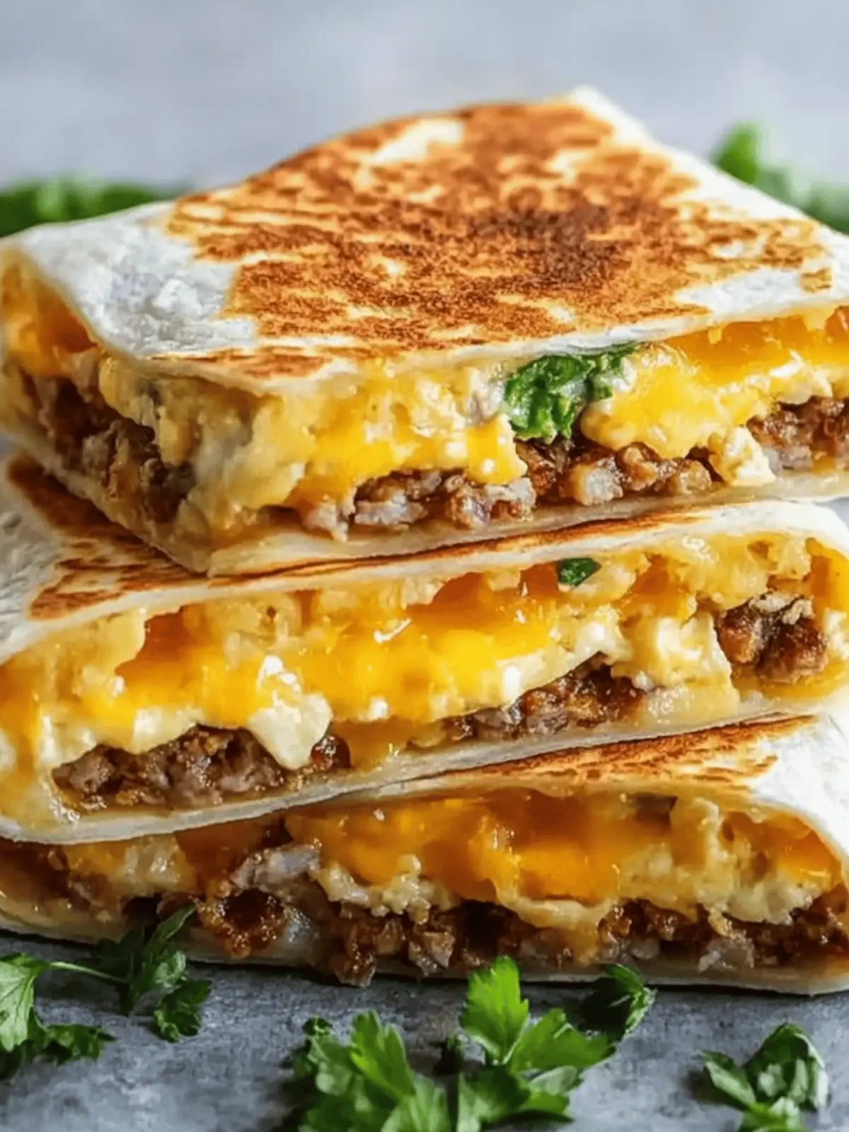 Ultimate Breakfast Crunchwrap