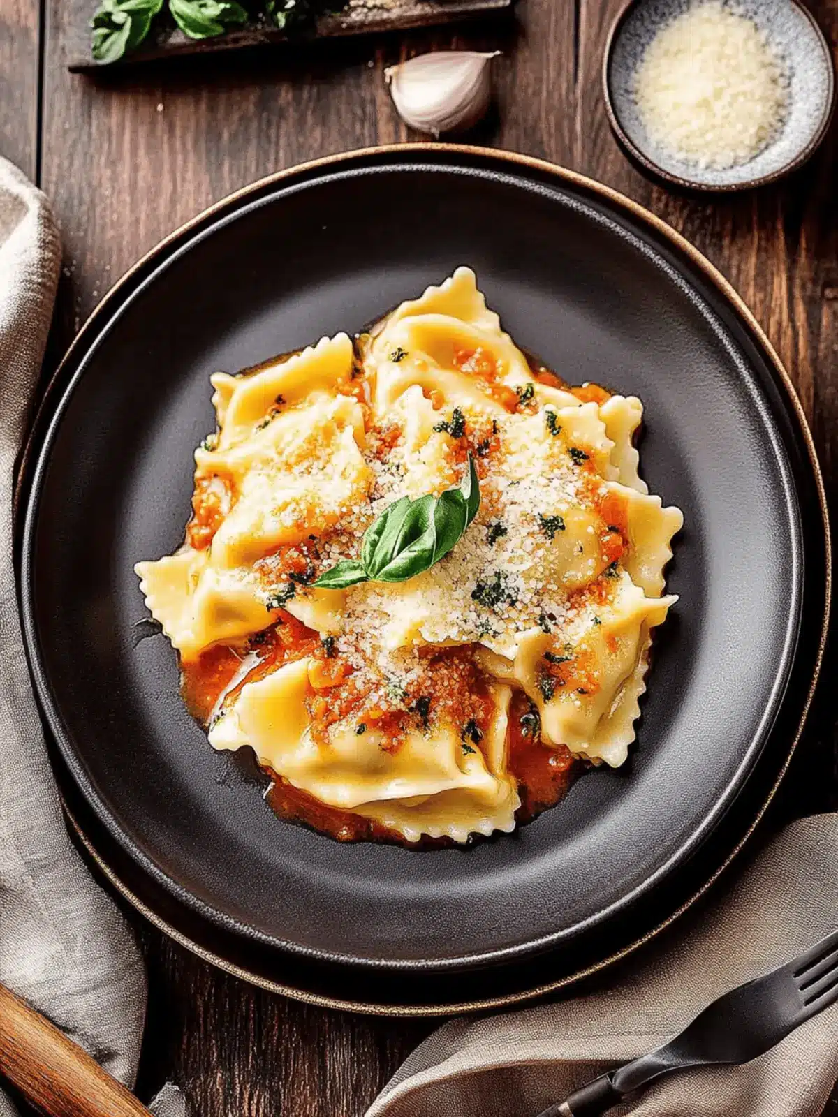 Fava Bean Agnolotti del Plin with Calabrian Chili Butter Sauce