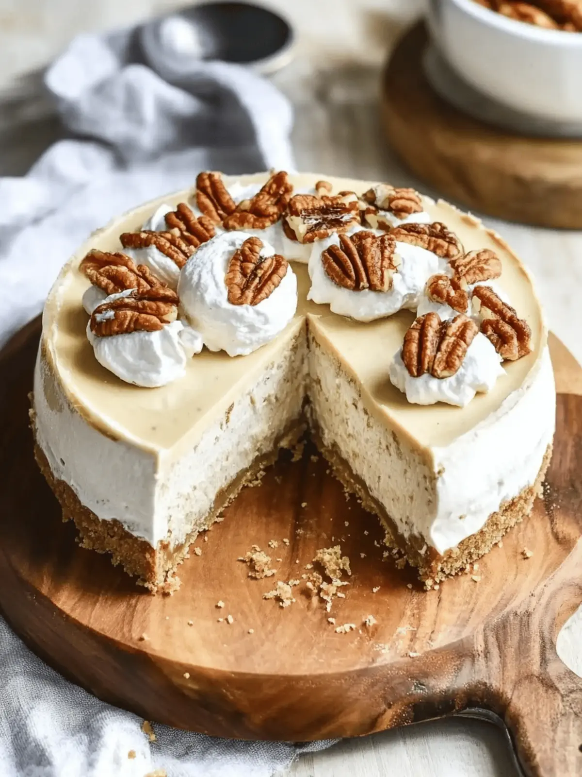 Vanilla Bean Brown Butter Cheesecake