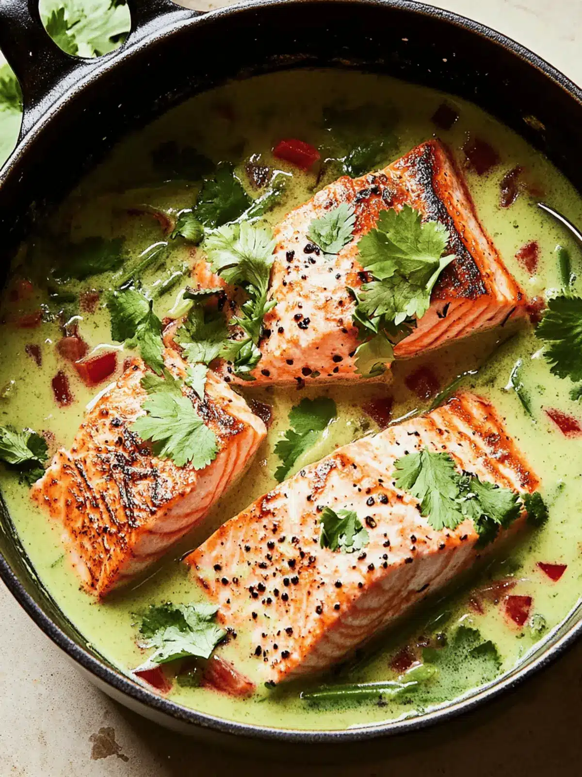 Green Curry Salmon