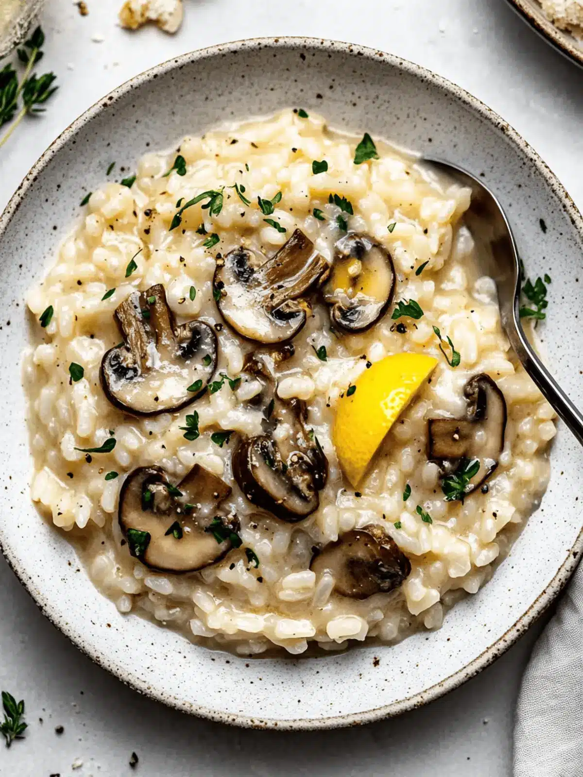 Mushroom Risotto