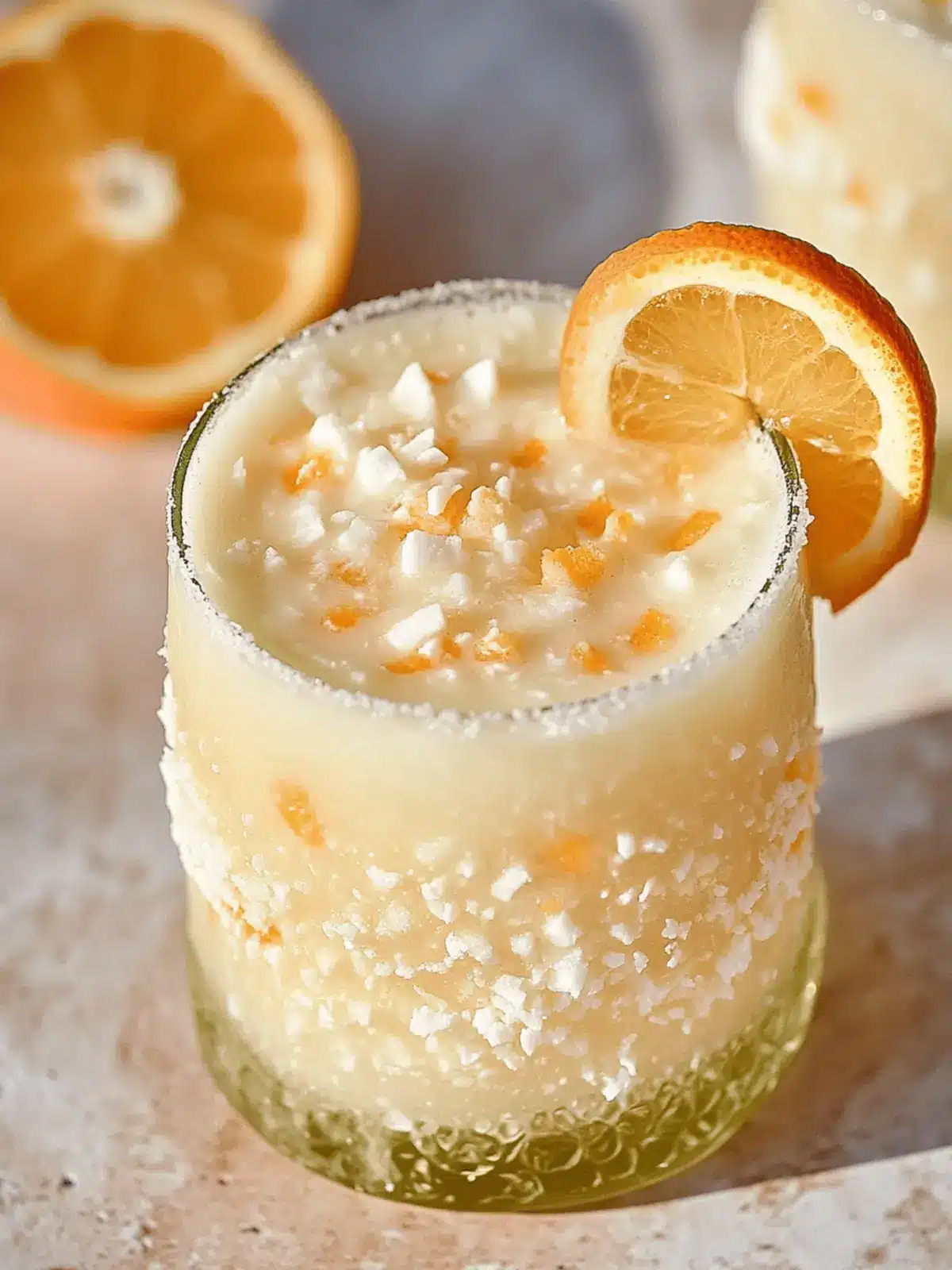 Orange Coconut Creamsicle Drink