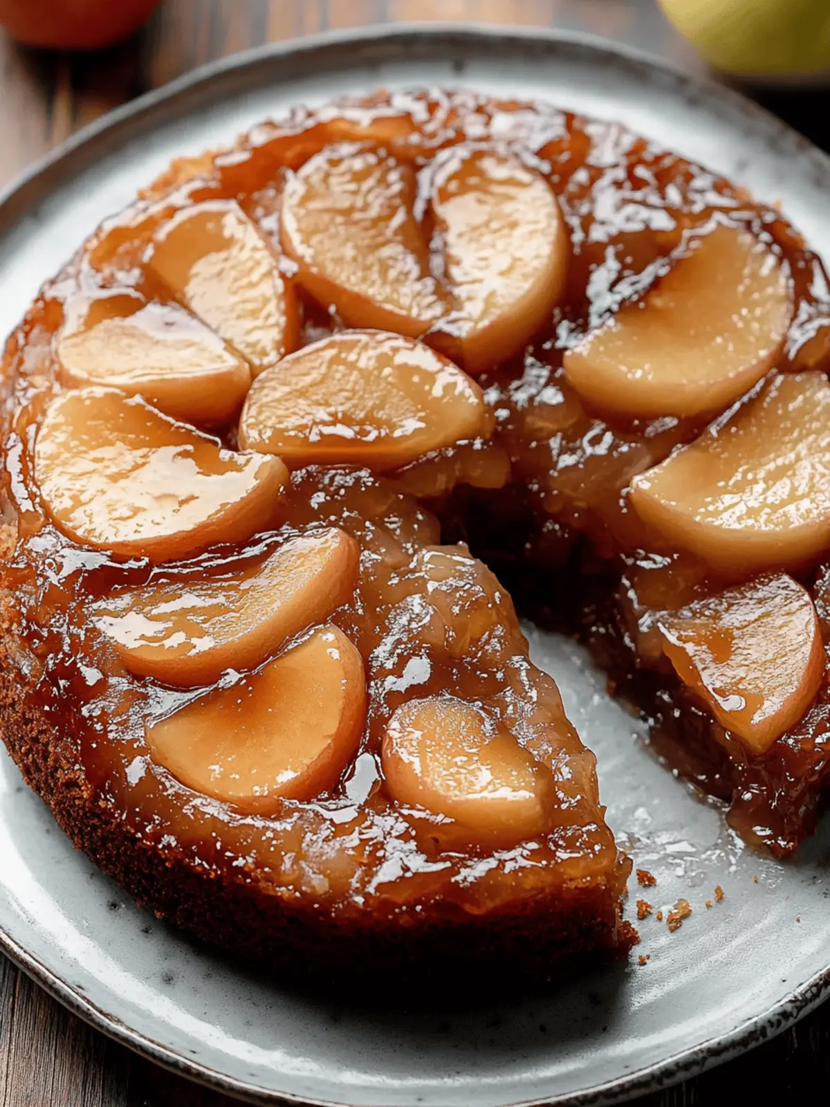 Apple Upside Down Cake