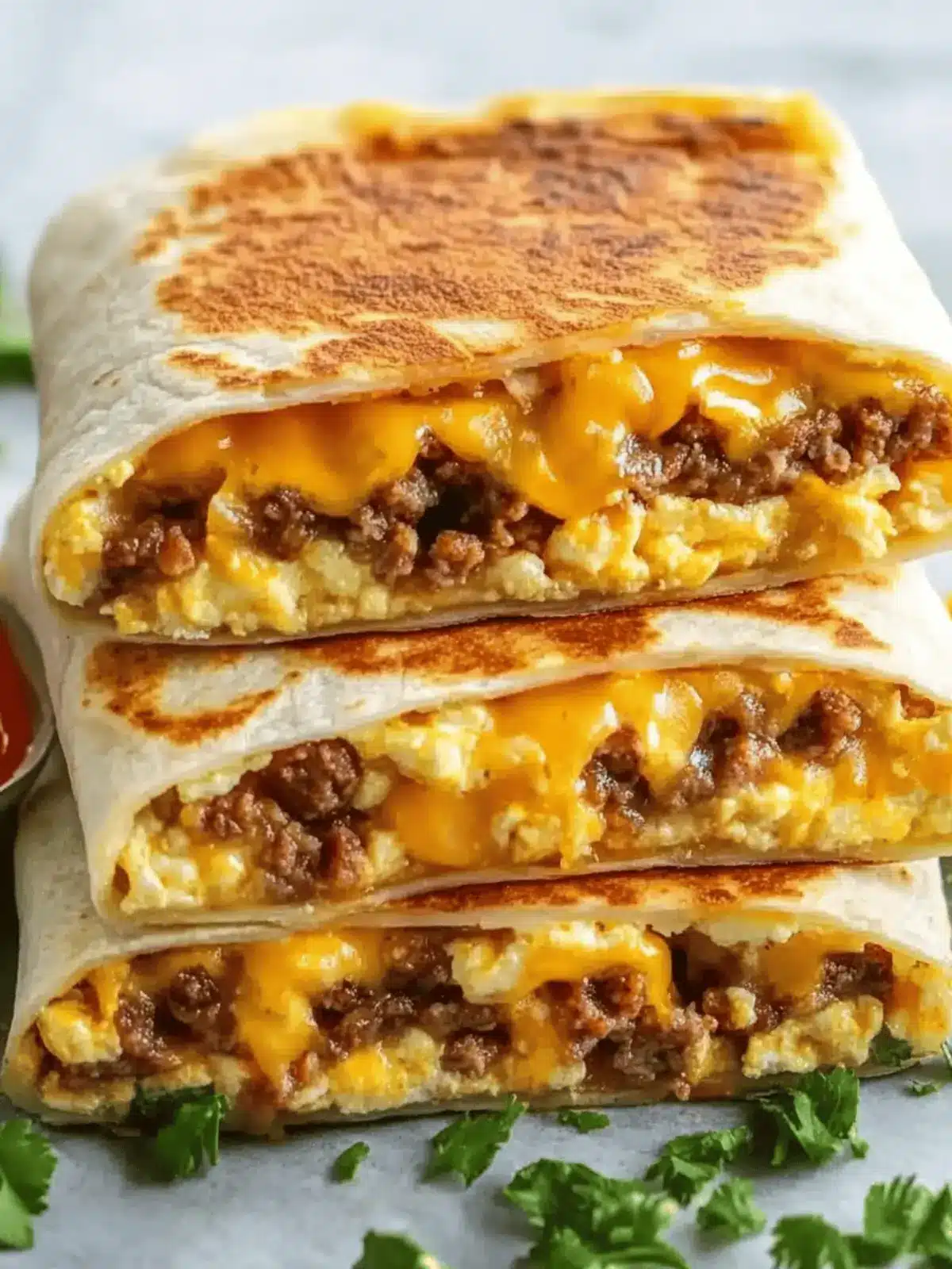 Ultimate Breakfast Crunchwrap