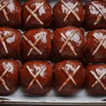 Chocolate Hot Cross Buns