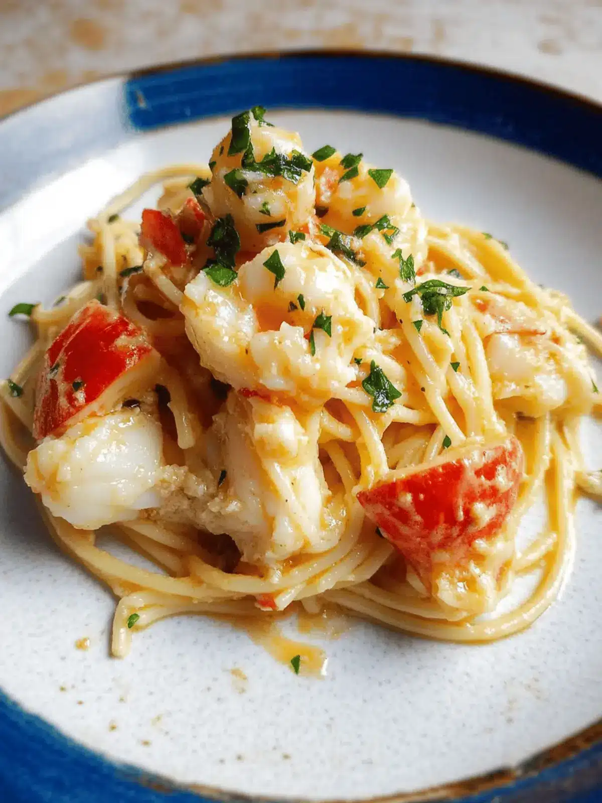Creamy Buttered Lobster Pasta for an Unforgettable Dinner 4 Buttered Lobster Pasta