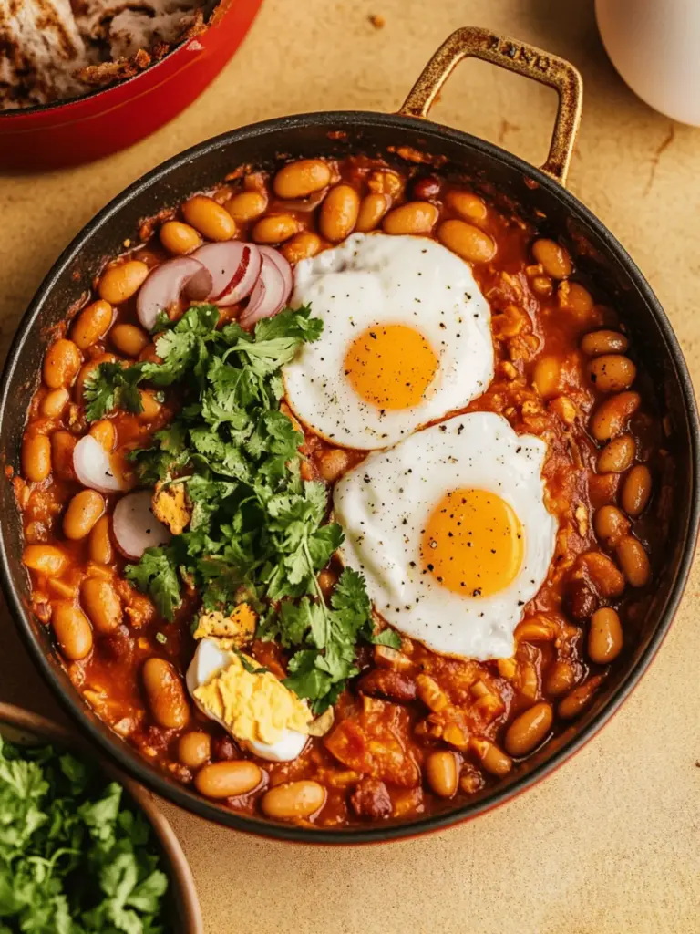 Breakfast Beans and Eggs