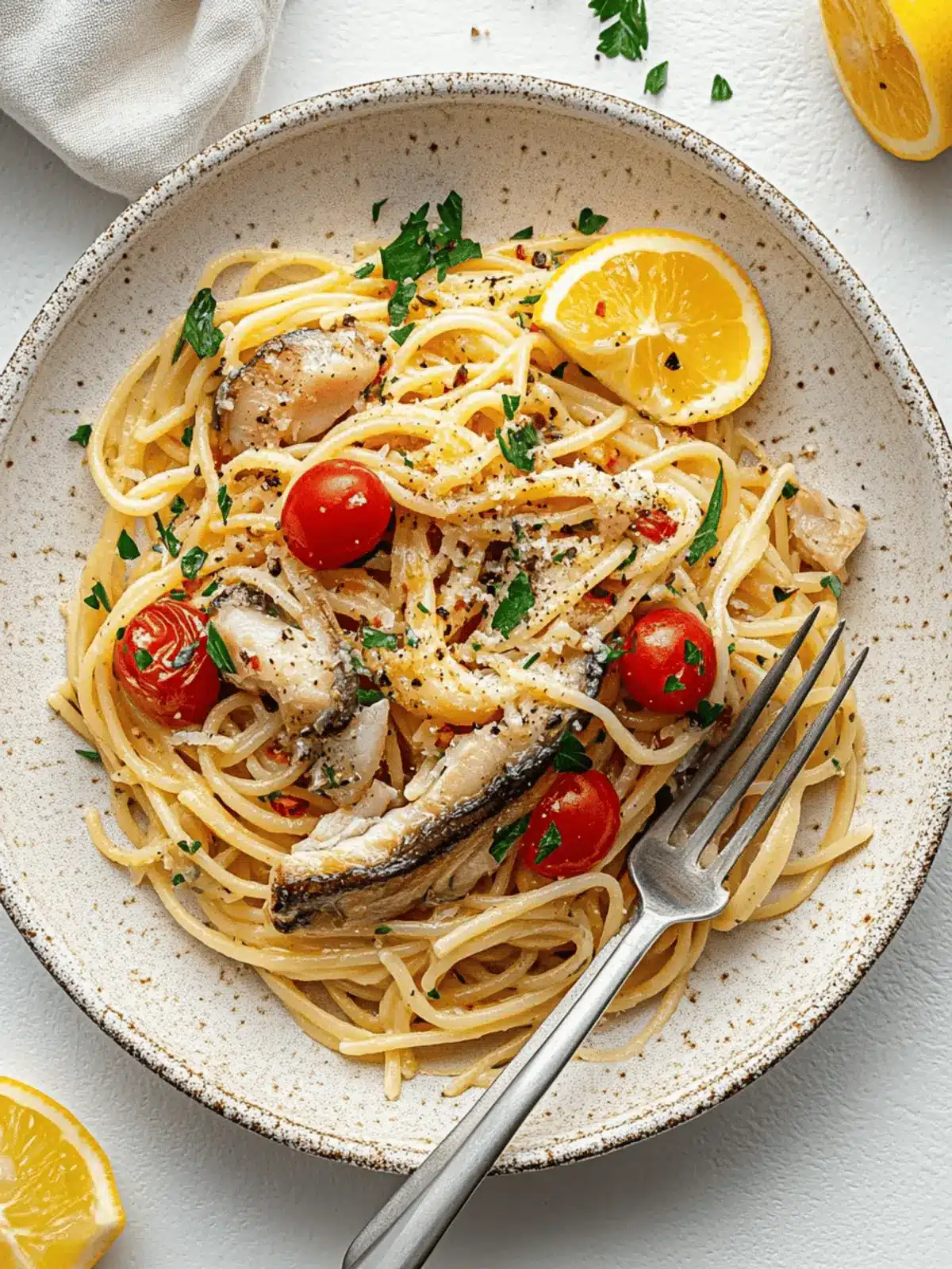Canned Mackerel Pasta